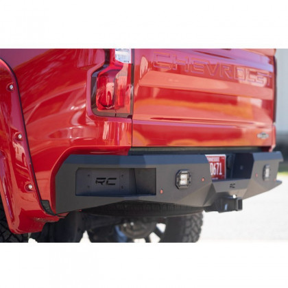 Rear steel bumper with LED lights Rough Country