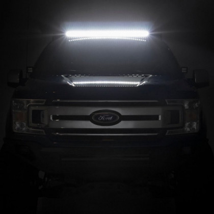 Roof rack system with front LED light bar 40" Rough Country