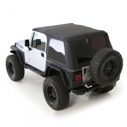 Soft top Slant Black Diamond with storage bag Smittybilt