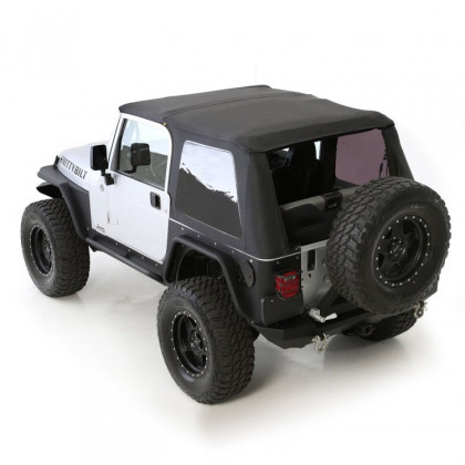 Soft top Slant Black Diamond with storage bag Smittybilt