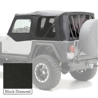 Soft top Black Diamond with storage bag Smittybilt