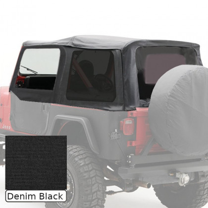 Soft top Denim Black with storage bag Smittybilt