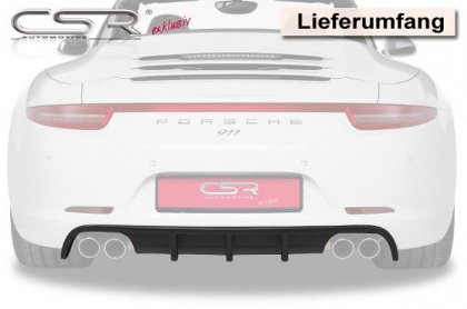 Spoiler pod zadní nárazník CSR- Porsche 911/991 11-