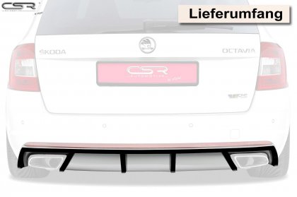 Spoiler pod zadní nárazník CSR- Škoda Octavia 3 Typ 5E
