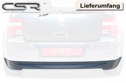 Spoiler pod zadní nárazník CSR- VW Golf 4 GTI JUBI diesel 25th 97-06