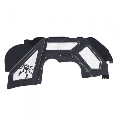 Inner fender kit black Poison Spyder Vented