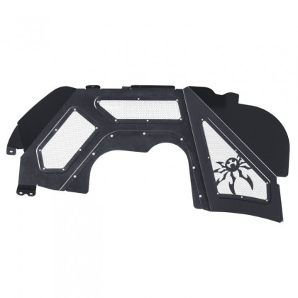 Inner fender kit black Poison Spyder Vented