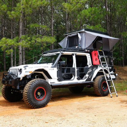 Roof tent Overlander Smittybilt Hard Shell