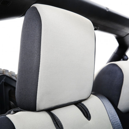 Neoprene seat covers set charcoal Smittybilt