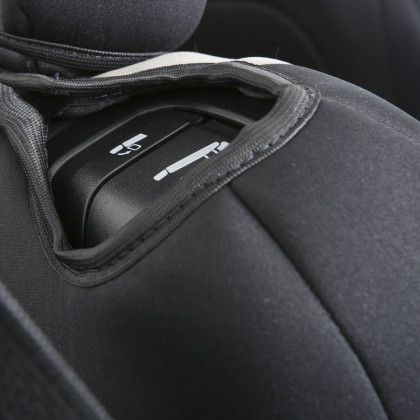 Neoprene seat covers set charcoal Smittybilt