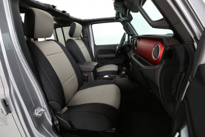 Neoprene seat covers set charcoal Smittybilt