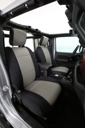 Neoprene seat covers set charcoal Smittybilt