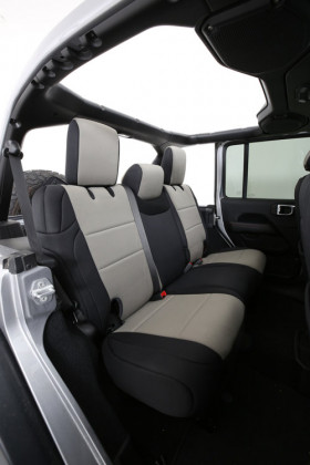 Neoprene seat covers set charcoal Smittybilt