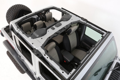 Neoprene seat covers set charcoal Smittybilt