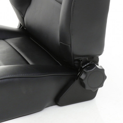 Front seat Factory Style Black Vinyl Smittybilt