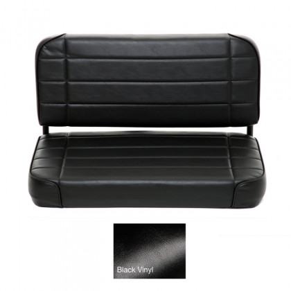 Rear seat Black Vinyl Smittybilt