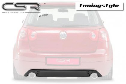 Spoiler pod zadní nárazník CSR-VW Golf V/5 03-08 duplex