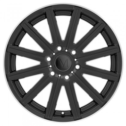 Alloy wheel Stark Matte Black Mandrus