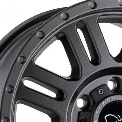 Alloy wheel Matte Gunmetal Yellowstone Black Rhino