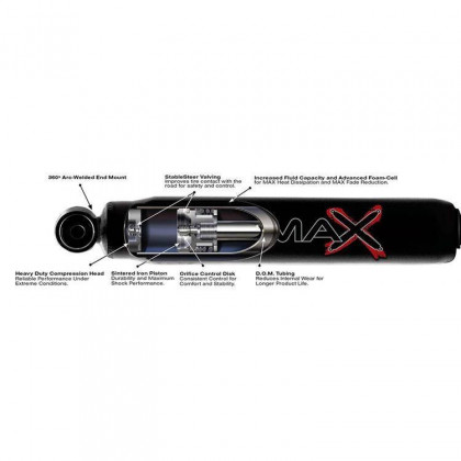 Front hydro shock Skyjacker Black Max Lift 8,5"