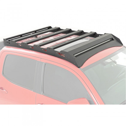 Roof rack with 40" LED light bar Rough Country