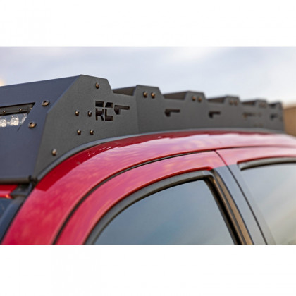 Roof rack with 40" LED light bar Rough Country