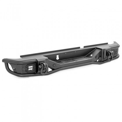 Rear steel tubular bumper with LED lights Rough Country