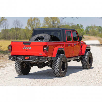 Rear steel tubular bumper with LED lights Rough Country