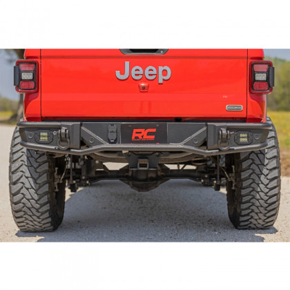 Rear steel tubular bumper with LED lights Rough Country