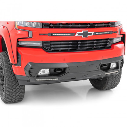 Front fascia bumper with LED strips Rough Country