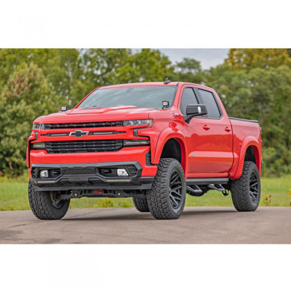 Front fascia bumper with LED strips Rough Country