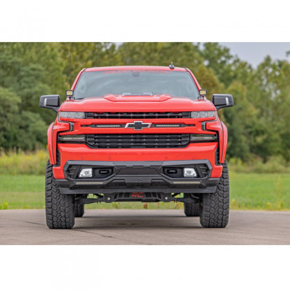 Front fascia bumper with LED strips Rough Country