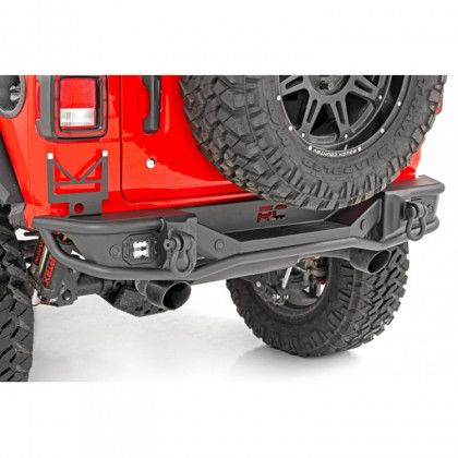 Rear steel tubular bumper with LED lights Rough Country