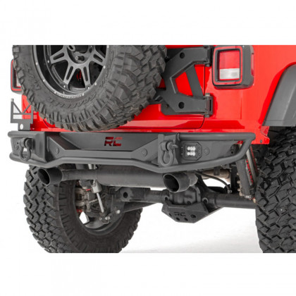 Rear steel tubular bumper with LED lights Rough Country