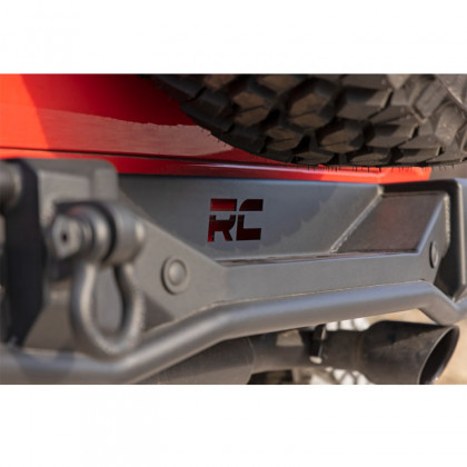 Rear steel tubular bumper with LED lights Rough Country