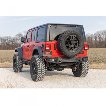 Rear steel tubular bumper with LED lights Rough Country