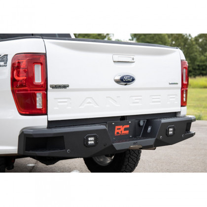 Rear steel bumper with LED lights Rough Country