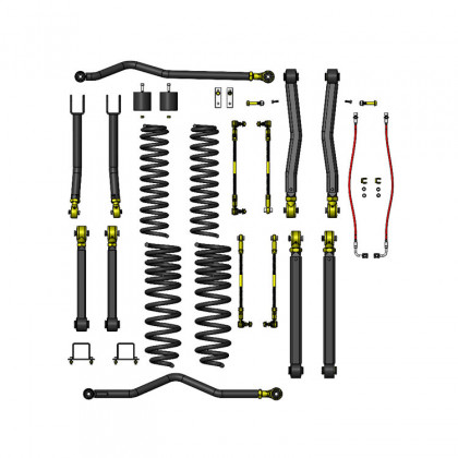 Suspension kit Clayton Off Road Premium Diesel Lift 3,5"