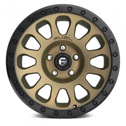 Alloy wheel D600 Vector Matte Bronze/Black Bead Ring Fuel