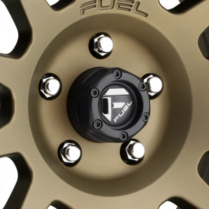 Alloy wheel D600 Vector Matte Bronze/Black Bead Ring Fuel