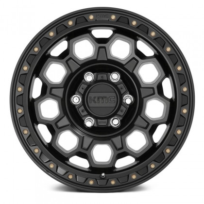 Alloy wheel KM545 Trek Satin Black KMC