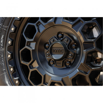 Alloy wheel KM545 Trek Satin Black KMC