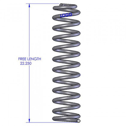 Front coil springs Clayton Off Road Lift 5,5"