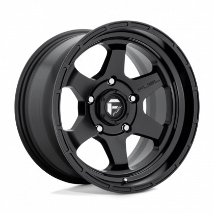 Alloy wheel D664 Shok Matte Black Fuel