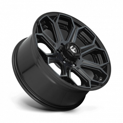 Alloy wheel D704 Siege Gloss Machined Double Dark Tint Fuel