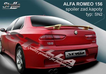 Spoiler zadní kapoty, křídlo Stylla Alfa Romeo 156 sedan 97-05