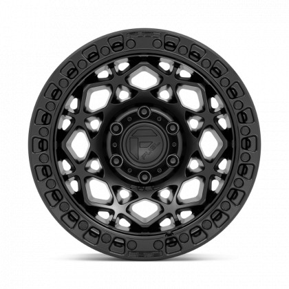 Alloy wheel D786 Unit Matte Black W/ Matte Black Ring Fuel