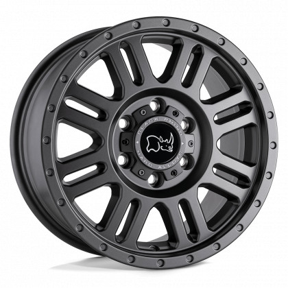 Alloy wheel Matte Gunmetal Yellowstone Black Rhino