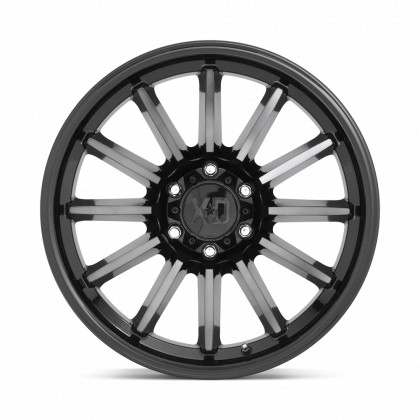 Alloy wheel XD855 Luxe Gloss Black Machined W/ Gray Tint XD Series