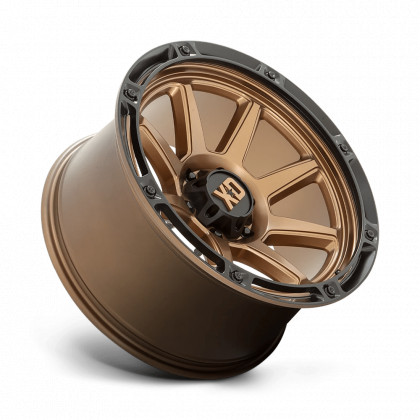 Alloy wheel XD863 Matte Bronze W/ Black LIP XD Series